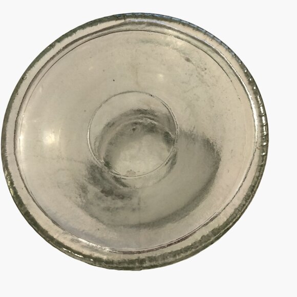 Vintage Clear Glass Bud Vase Candlestick Holder - Picture 4 of 6